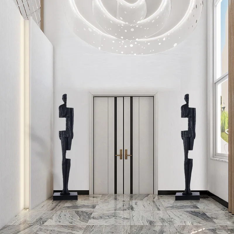 Отель креативная гостиная Роскошная Северная угловая стоячая лампа современный минималистский дизайнерский художественный Декор светодиодная