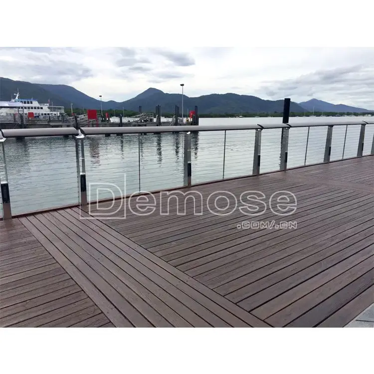 Small Place Terrace Cable Railing Staircase Pillar Column Metal Steel Handrail XTM Rail Glass Spigot Plastic Stair Balustrades