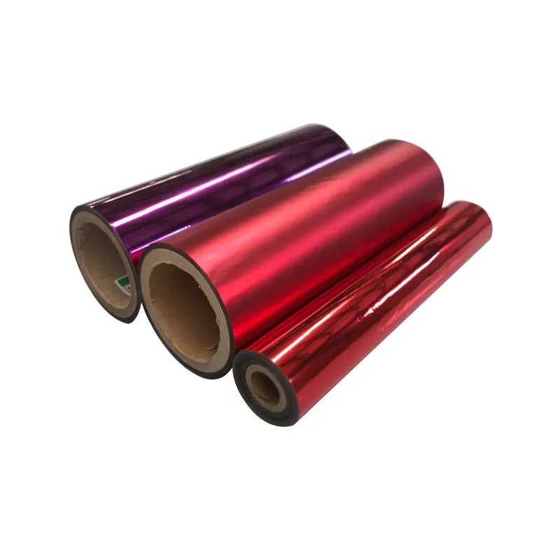 pet mirror metallic polyester film roll thermal lamination film