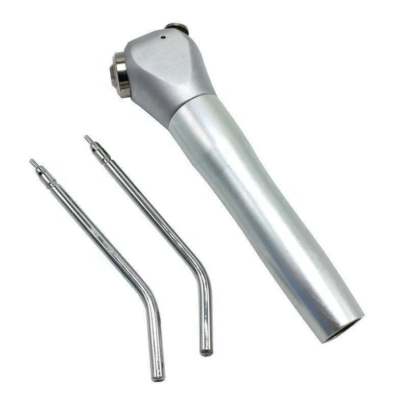 Hot Sale ! Dental Air Water Spray Triple 3 Way Syringe Handpiece with 2 Nozzles/Tips/Tubes