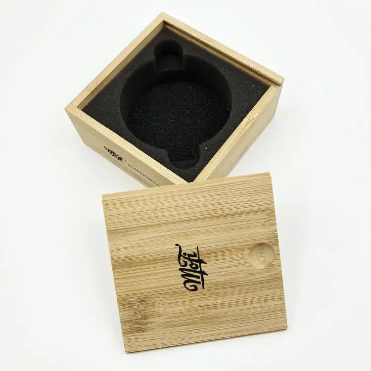 Custom logo Storage Package Gift Jewelry Bamboo Wooden Box Wholesale With Inserts