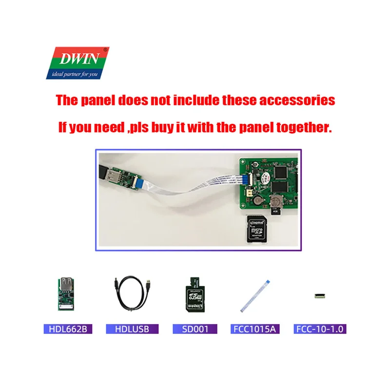 DWIN дешевле 7 дюймов TFT ЖК модуль 800*480 RS232/TTL HMI коммерческих Сенсорная панель экрана Смарт UART дисплей