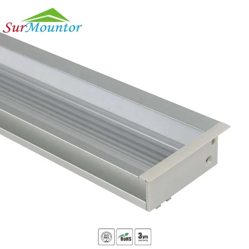 Wall Lighting Staircase Recessed LED Profile Aluminum Profile RoHS