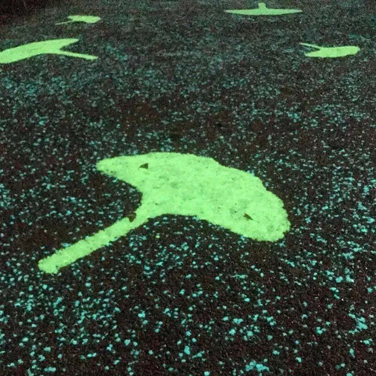 
SynHua201188 garden pebble luminous glowing in the dark Artificial Pebble for outdoor 