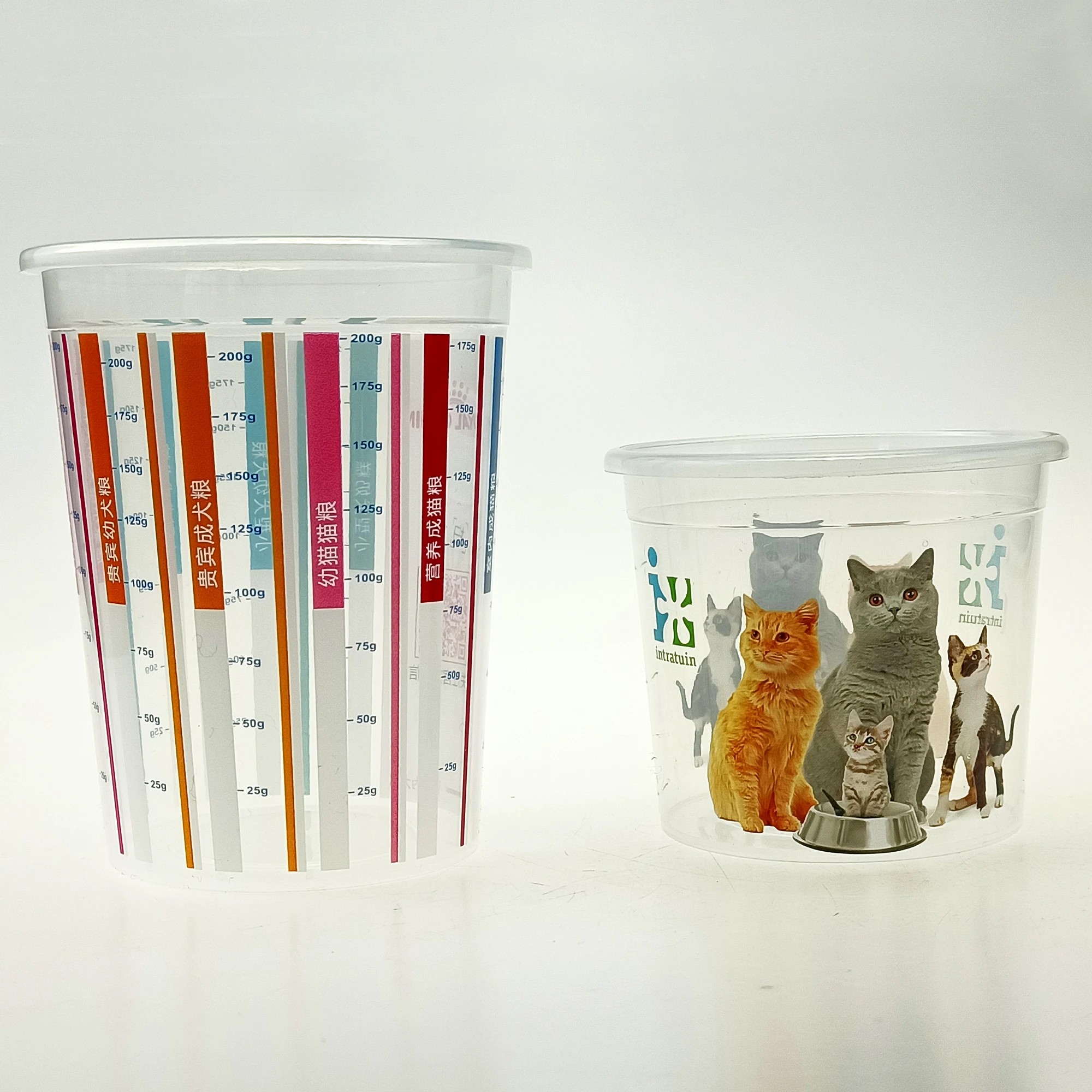 Пластиковая мерная чашка/горшок/кружка с подсчетом