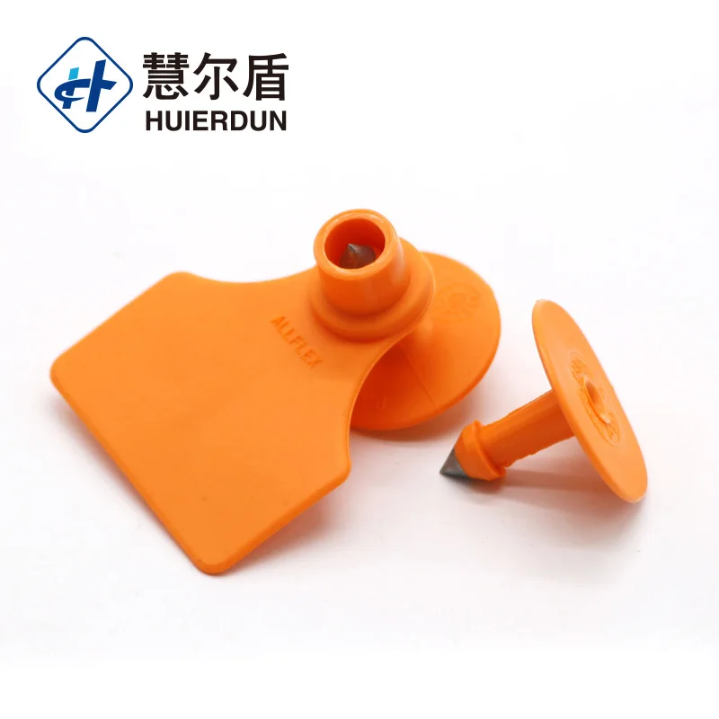 HED-ET101 из коровьей кожи крупного рогатого скота Ушная бирка для животных