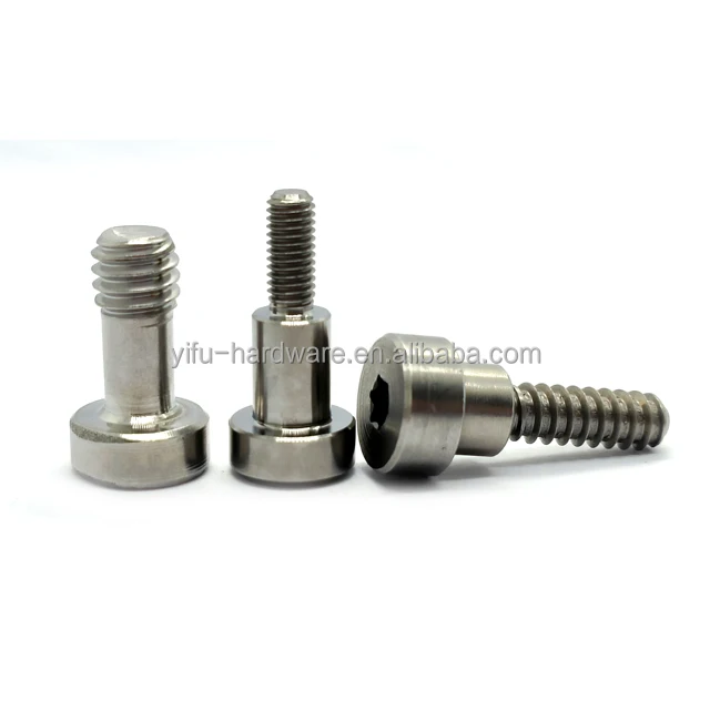 Wholesale M4 M5 M6 Slotted Flat Head Socket Stainless Steel Shoulder Screw Bolt