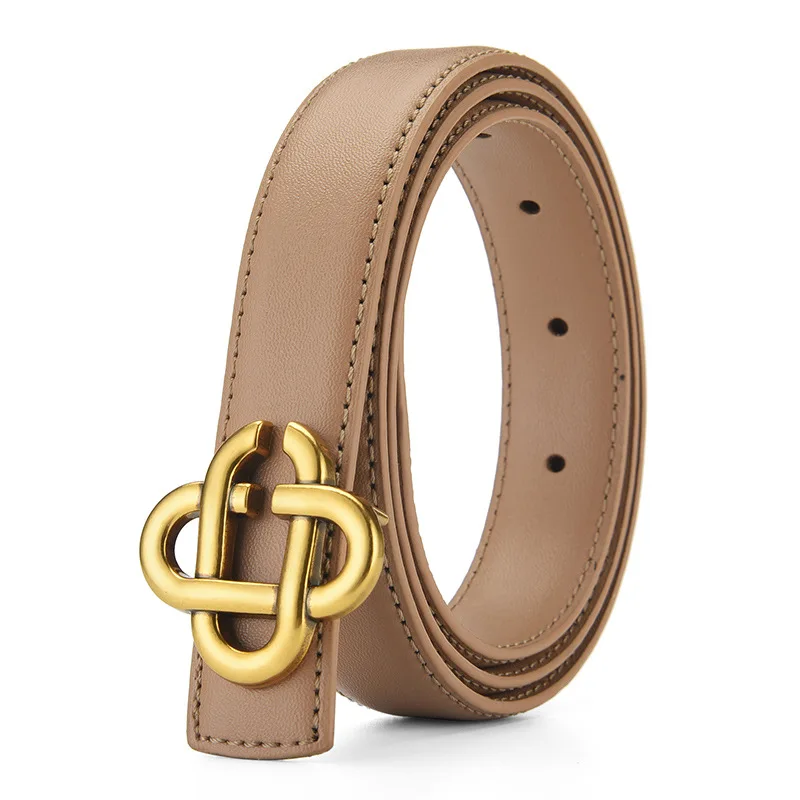 2024 Genuine Leather Belt For Lady Belt Fashionable With Jeans Designer Leather Belt For Women