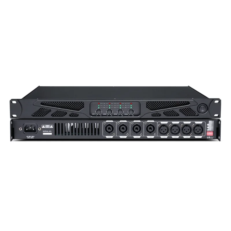 EIF BG4.6  4 Channel Class D with 600w Use for Professional Stage Digital Amplifiers