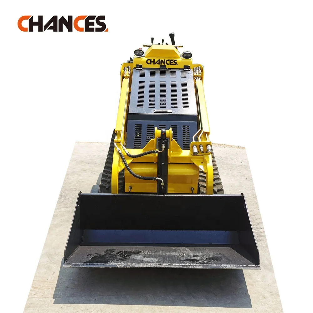 2024 Mini skid steer loader with Perkins diesel engine hydraulic servo joysticks control EPA Diesel power directly from factory