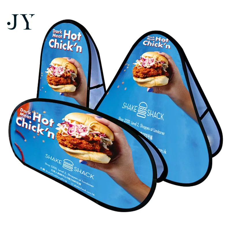 Factory Price Eye-Catching Pop Up A Frame Banner For Product Launch Promotions