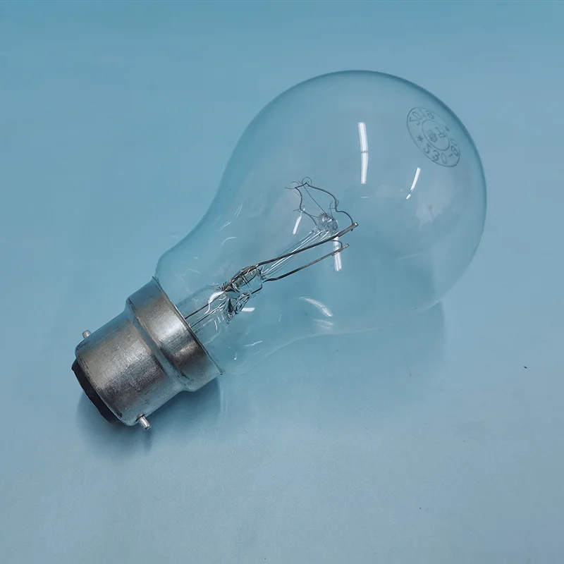 incandescent lamp glass bulb clear E27 B22  60w/75w/100w 220-240v 110v-130v