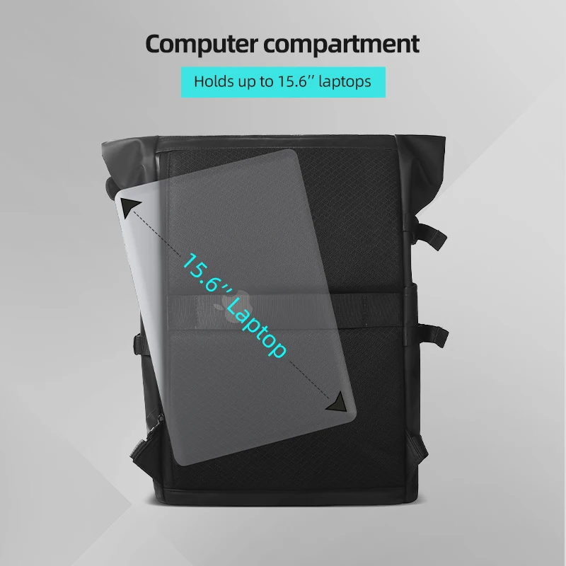 hk  High Quality Luxury Anti Theft Laptop Backpacks for Women Business Durable Laptop Backpack with USB Charger Port