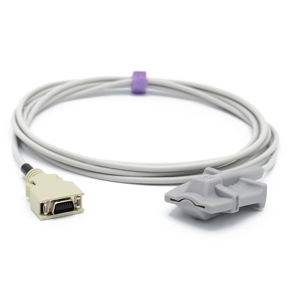 CAS Medical Adult Soft Reusable Spo2 Sensor with 14Pins SpO2 Probe