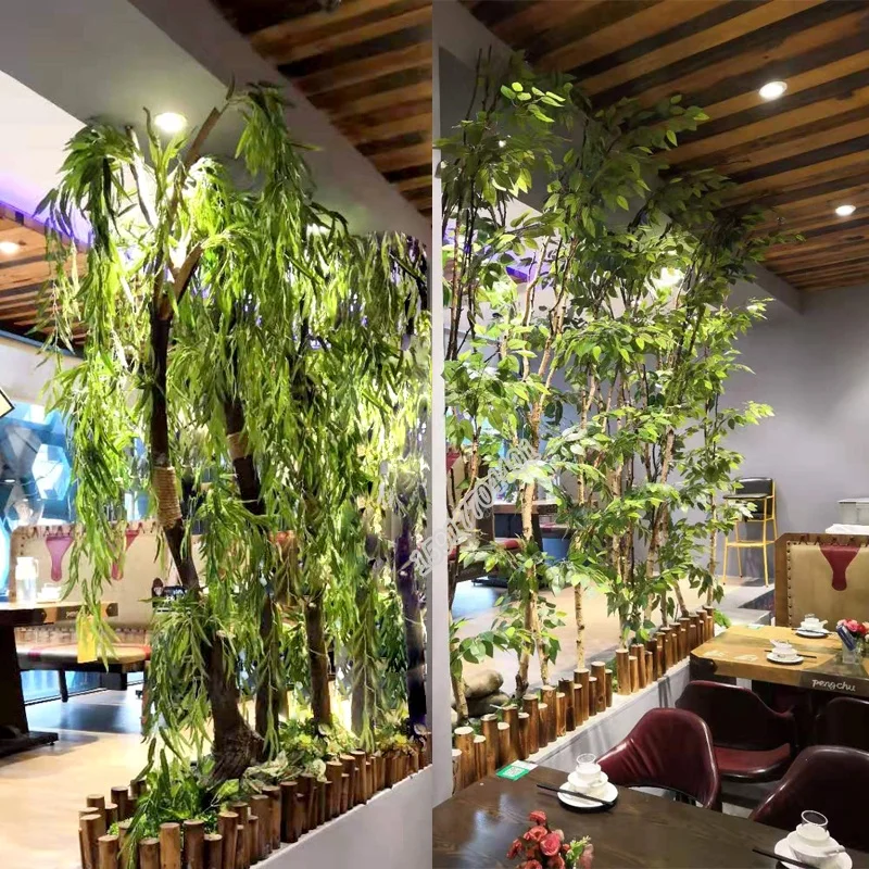 Factory Wholesale real touch fake plant tree leaf artificial bamboo for event decoration