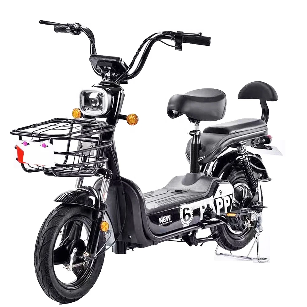 China Manufacture New Wholesale Cheap Price 350W City E-Bike 48V Battery Cycle Electric Bicycle Scooter For Adults