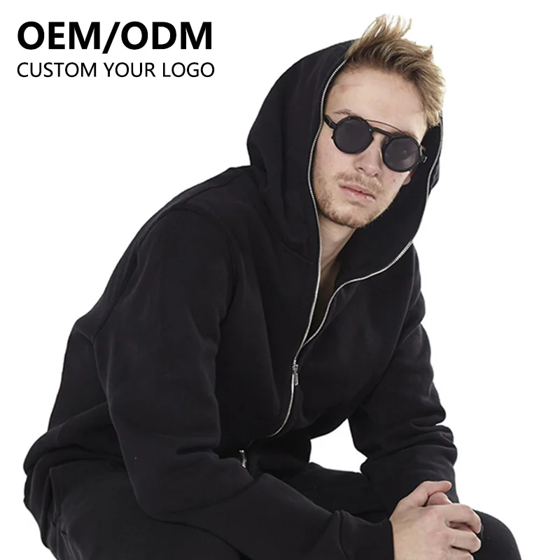 Custom Mens All over Print Zipper Heavyweight Fleece Hoodie puff Printed Logo Cotton Unisex oversized full face zip up hoodie