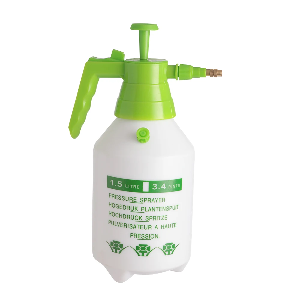 1.5L Plastic Bottle Portable Handheld Pressure Domestic Sprayer For Watering Cleaning