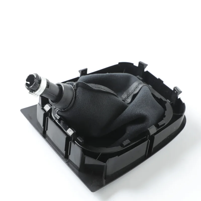 5 6 Speed black Stitch Leather gaitor boot frame Gear Shift control Knob for golf VI