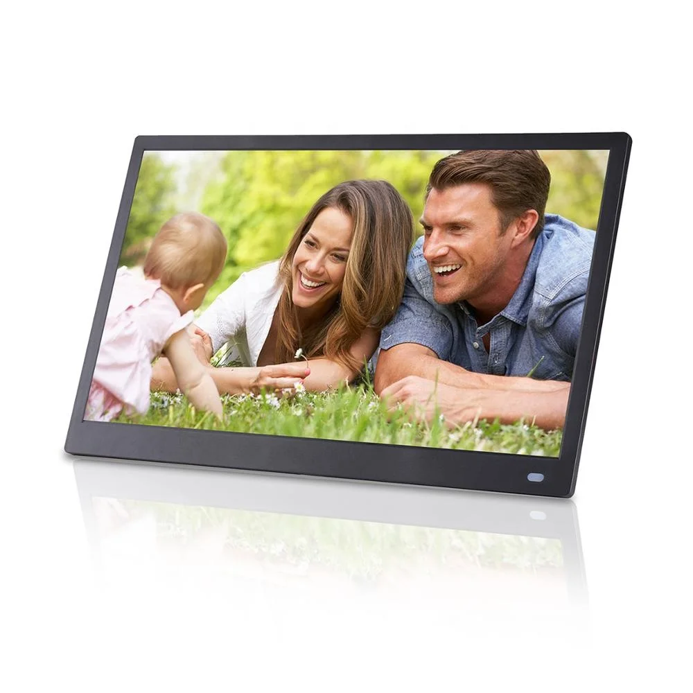 17 inch IPS panel HD video digital photo frame loop video picture digital album support 1080P 1920X1080