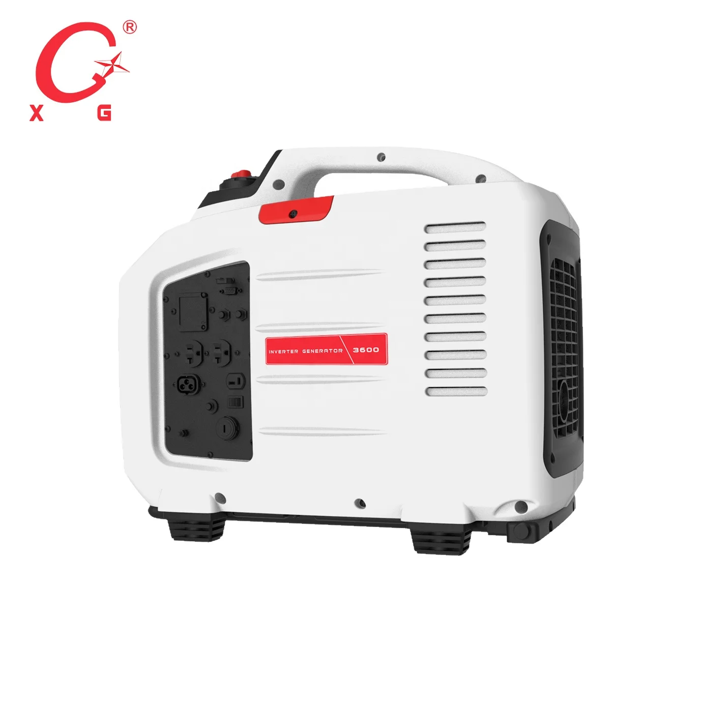 Silent Gasoline 4.0kVA Generator 3600W Dual Fuel Outdoor Inverter Generator Electric Start Backup Portable 120/240V