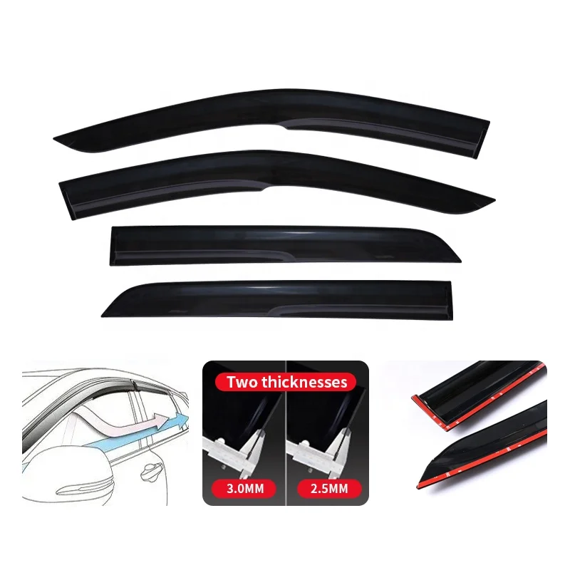 TXR Car Accessories Auto Parts Plastic Mugen Style Windshield Car Sun Visor for VOLKSWAGEN POLO