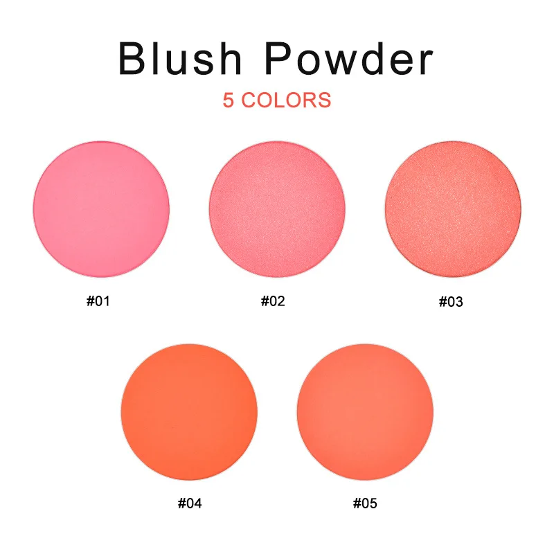 DIY matte cream blusher palette vegan cruelty free wholesale cheek blush powder