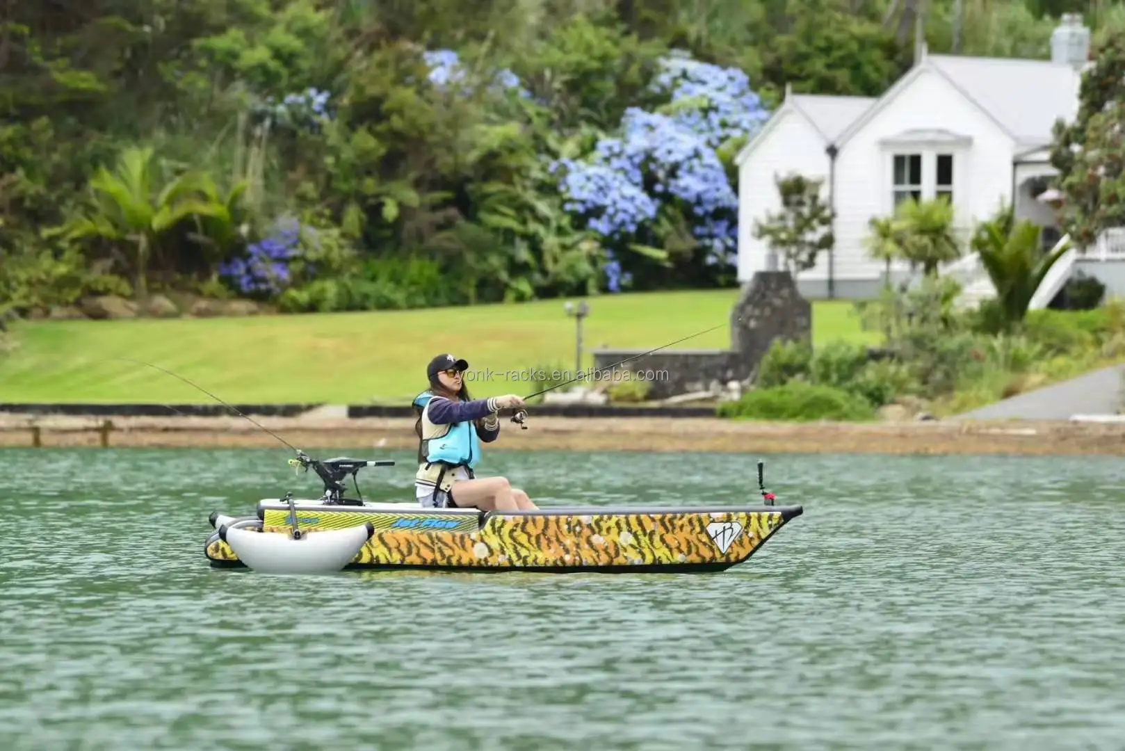 Yonk Durable Inflating Kayak stabilizador Float Tube