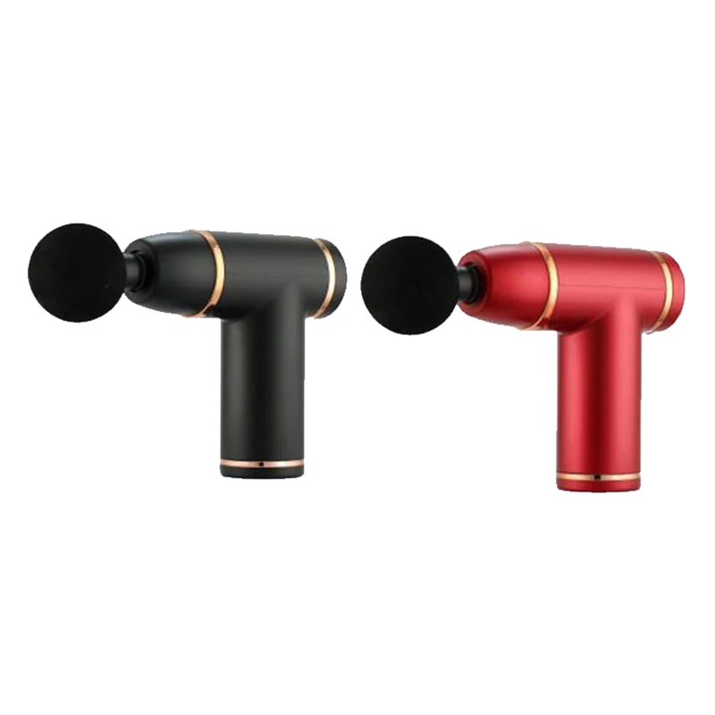 Custom Logo Wireless Body Massage Machine Fascia Gun Deep Tissue Heated Muscle Mini Massage Gun