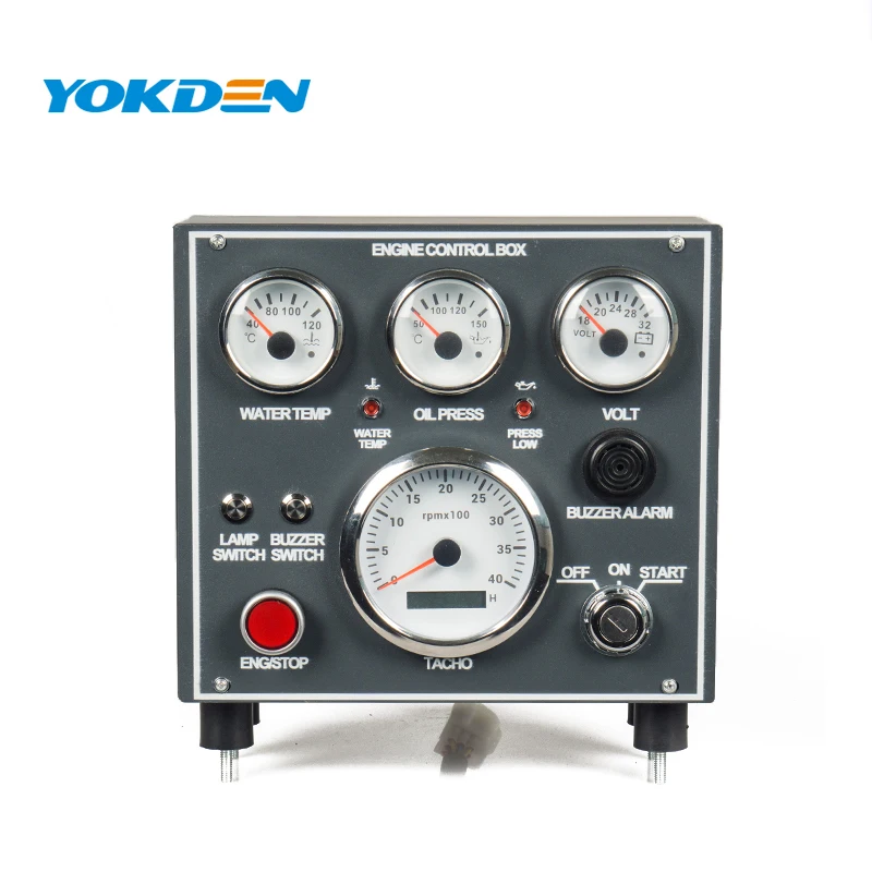 Diesel Engine Parts Control Instrument Panel Gauge Meter for Marine Engine Model BX78E