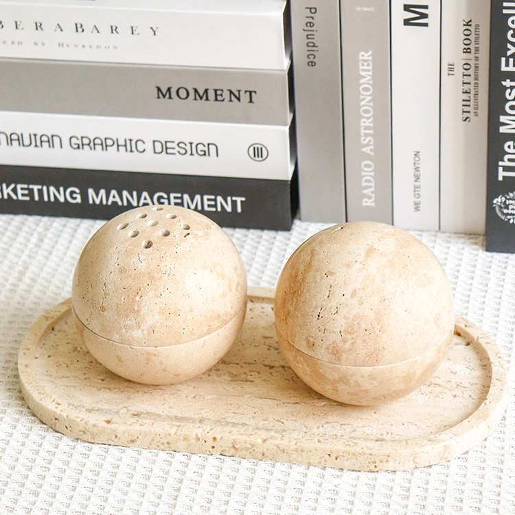 Натуральный камень травертин Сфера Будда Рамадан арабский держатель для благовоний мубхар дерево мрамор травертин курильница