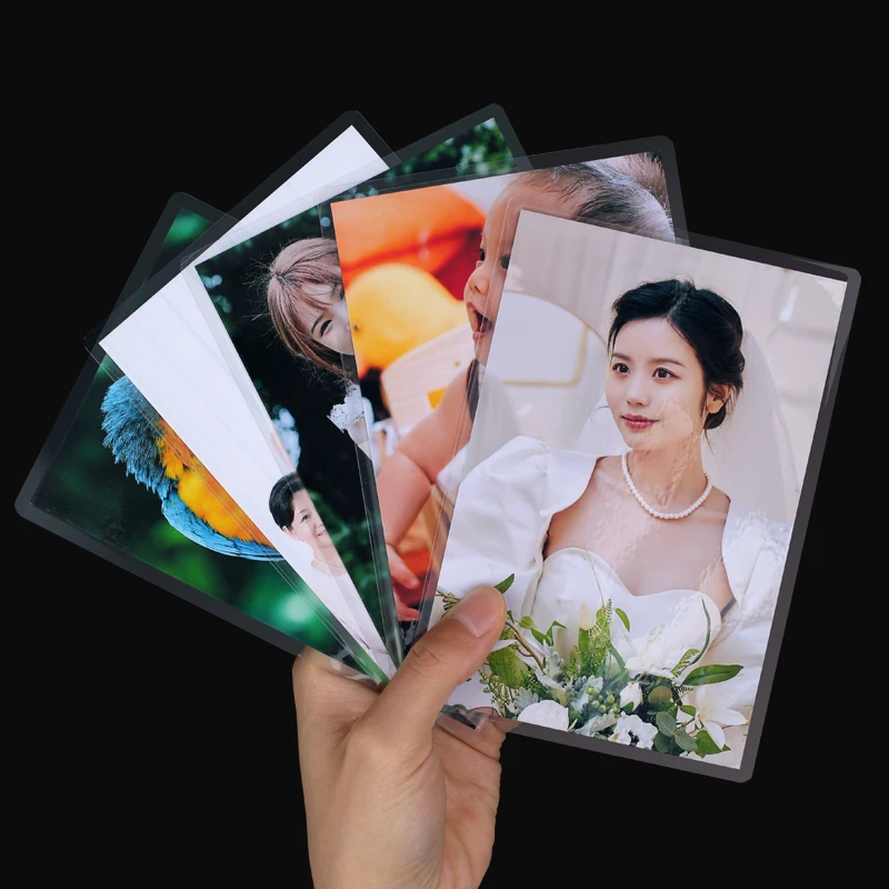 80mic 100mic 120mic A4 Glossy Hot Laminating Film Pouch Cheap PET Transparent Waterproof Thermal Lamination Film Pouch Wholesale