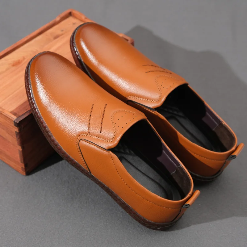Ready Alisa Factory Custom Party Wear Men Office Dress Shoes 2023 Man Genuine Leather Business Shoes