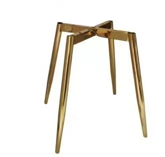 Luxury Golden chair frame stainless steel metal leg SS201 SS304 chair parts