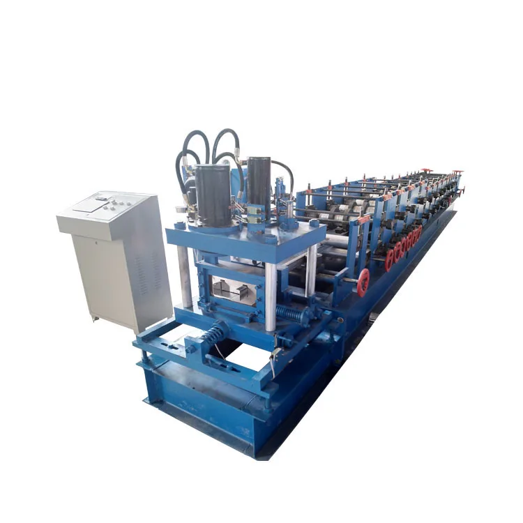 Cable tray channel roll bending machine