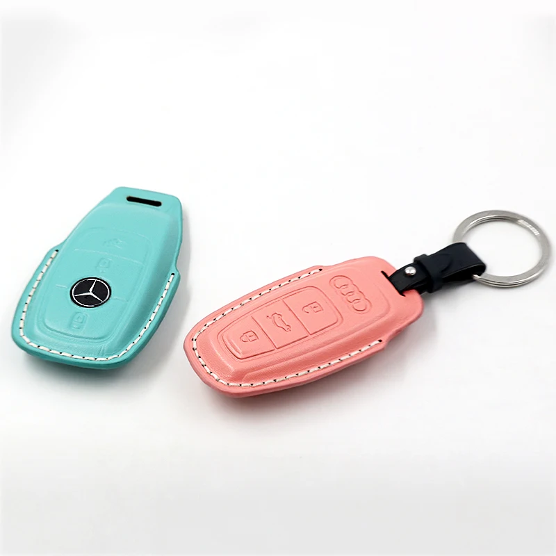factory custom car key protection case for mercedes benz car key case