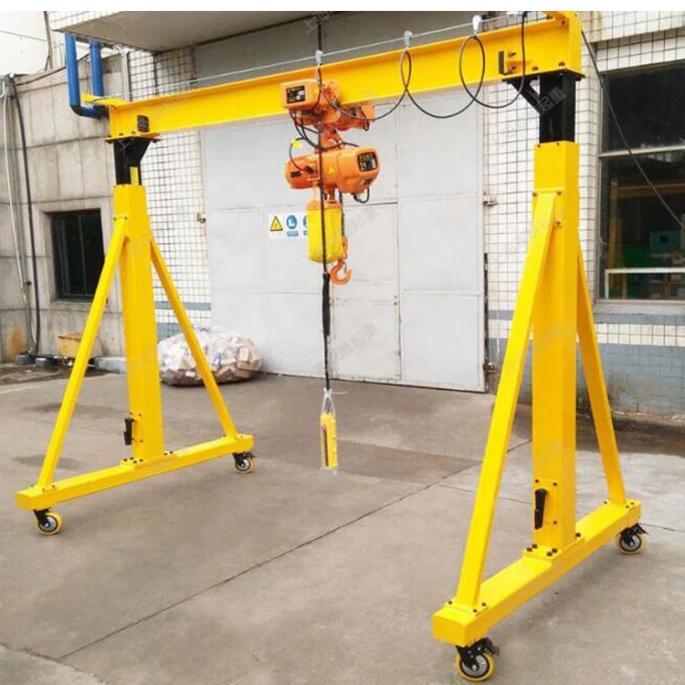 5 ton small gantry crane for Indoor use