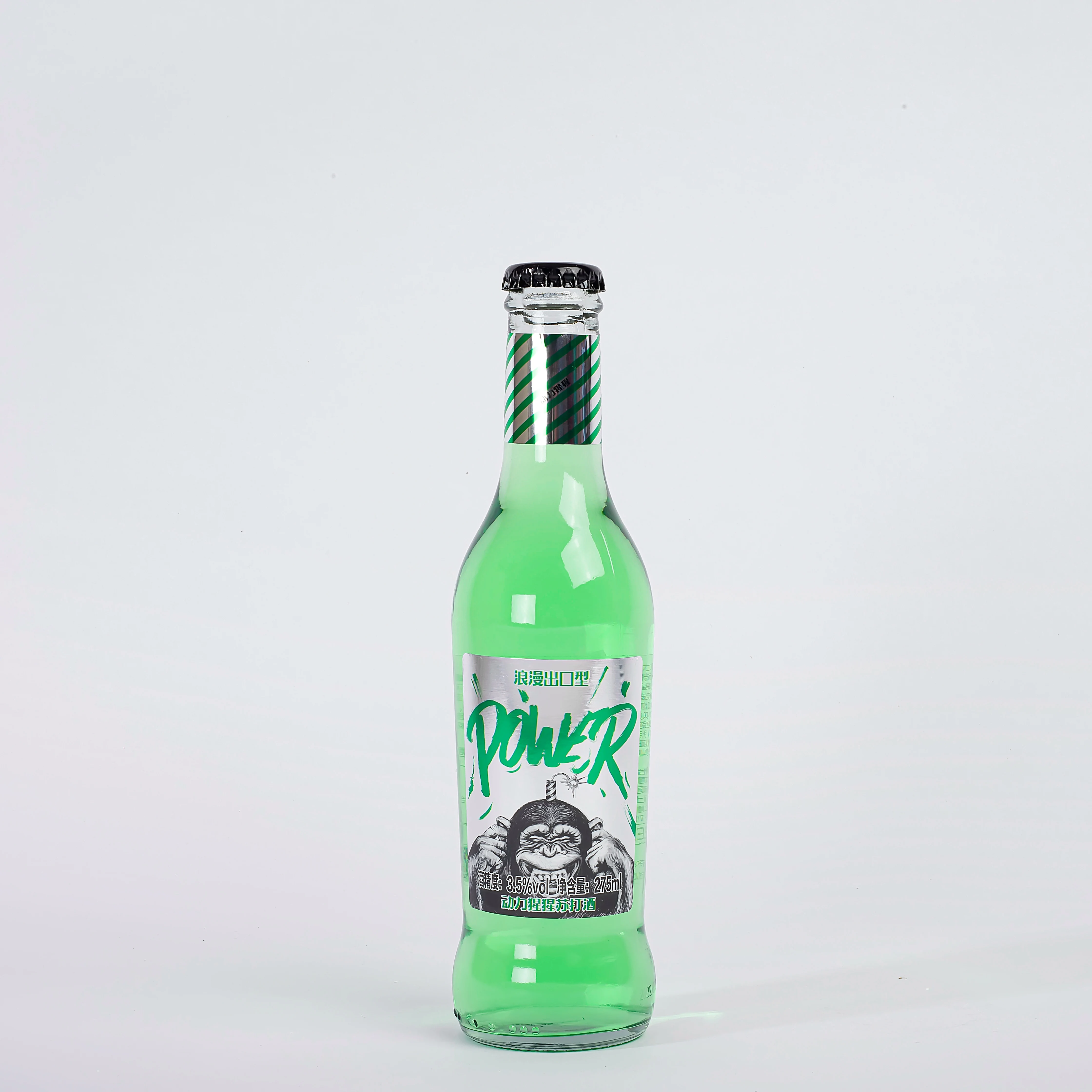 Low Price Sweet  Green Apple Flavor Soda Wine Women Low Alcohol Wine