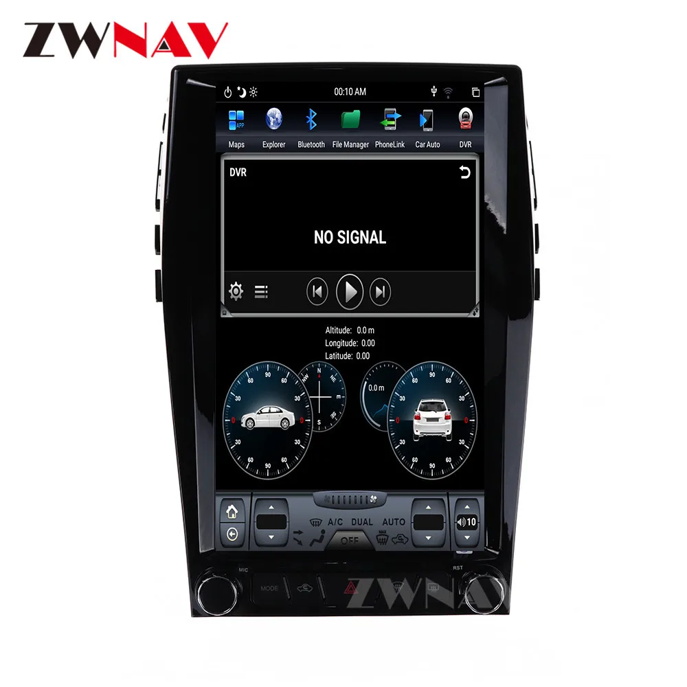 Для Ford EDGE 2015-2018 Tesla Style Android 9 автомобильный без DVD-плеера GPS-навигация Carplay головное устройство мультимедийный плеер Радио