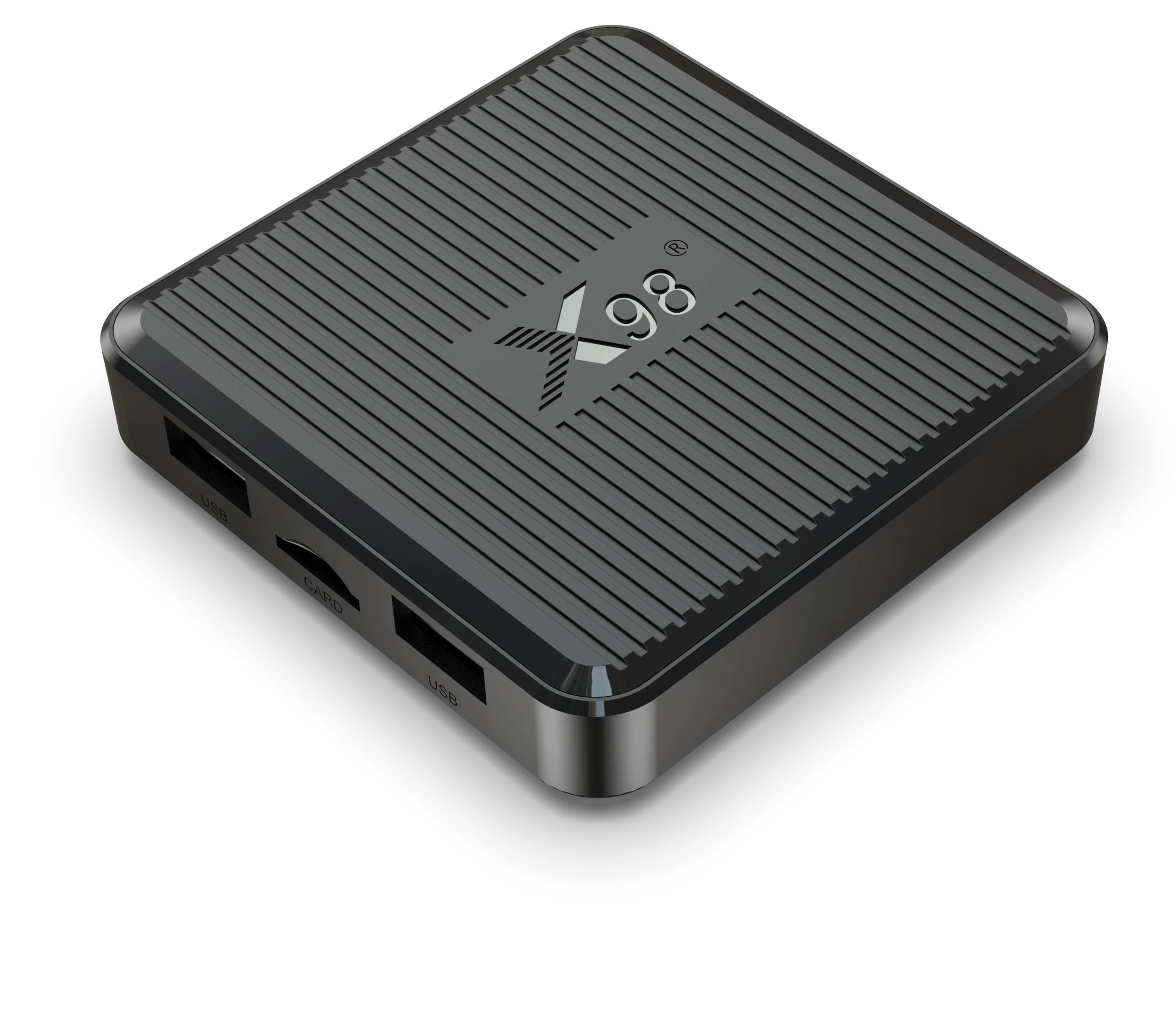 Newest X98q 4k Amlogic Tv Box 2.4g/5g Wifi Smart 2.4&5G Wifi AV1 HDR 10+ TF Card game Movie Music Android tv box