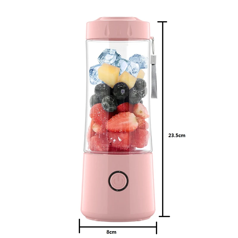 
New Style Dropshipping Multifunctional P540 Personal Batidora Portatil Use Mini Blender Home Usb 6 Blades Machine Juicer Cup 