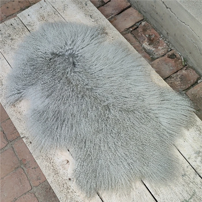 Plate Pelt Mongolian Sheep skin Carpet