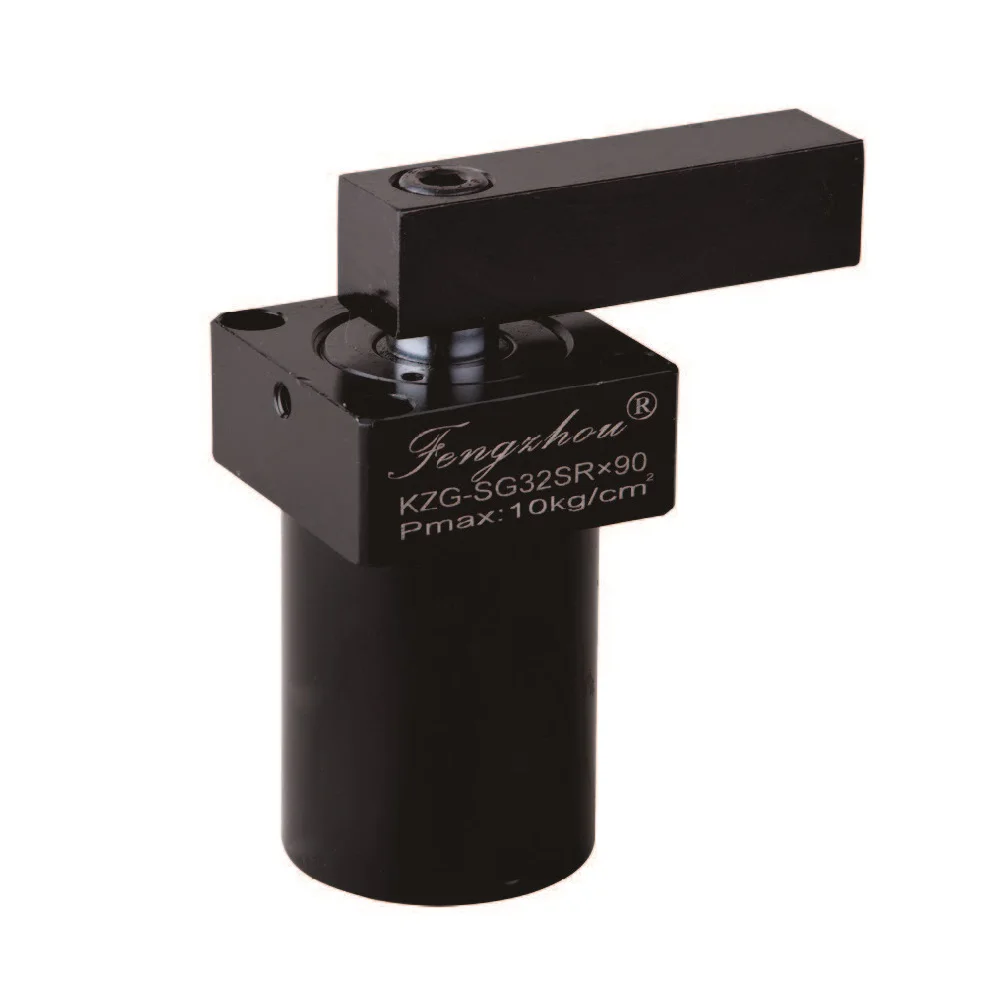 High Utilization KZG-SG Single-Acting Aluminium Alloy Swing Clamp Hydraulic Cylinder