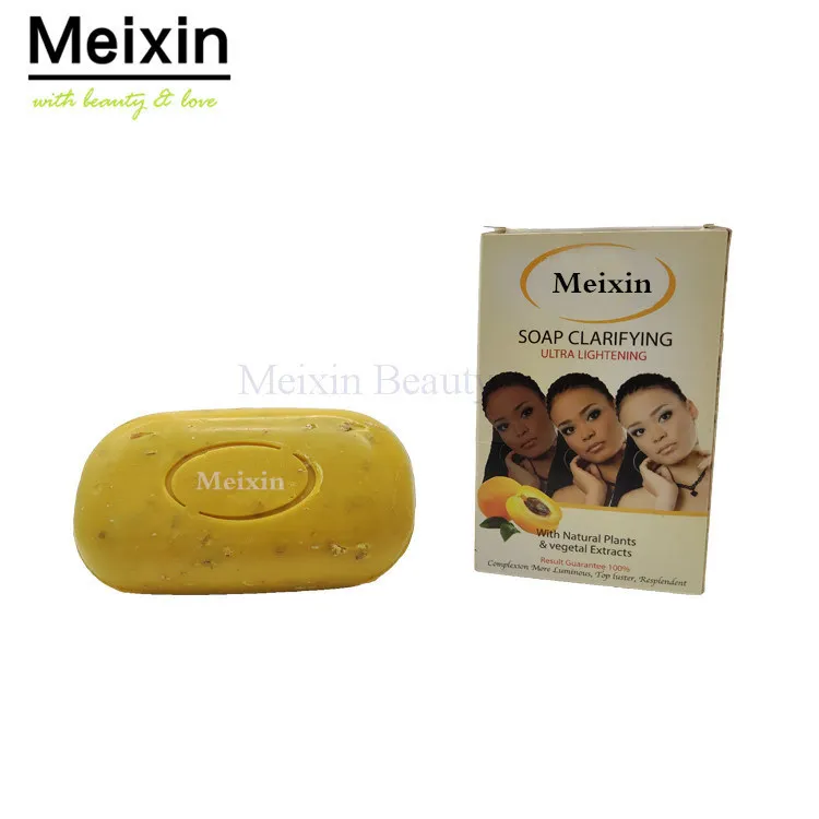 Meixin Cheap Philippines Pure Moisturizing Herbal Soaps Papaya Extract Body Soap