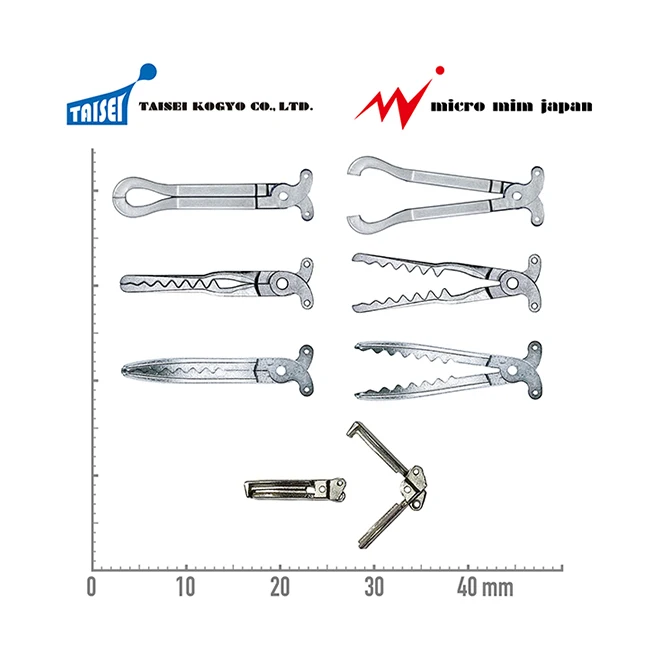 Free Design Micro Metal Components Oem Parts Endoscope Surgical Instrument Gripping Grasping Forceps For Medical Device