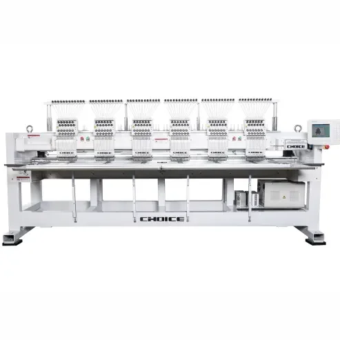 GC1206E Embroidery Machine Computerized 6 Heads 12 Needles Industrial finished garments embroidery machine
