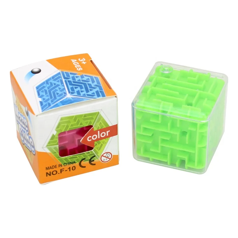 factory supply educational toy stress relief toys 3d puzzle cubes cube maze ball game
