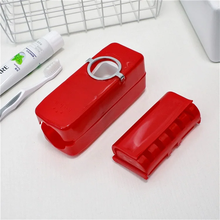 
Eco-Friendly Hotel Home Bathroom Tooth Paste Dispenser Automatic Toothpaste 