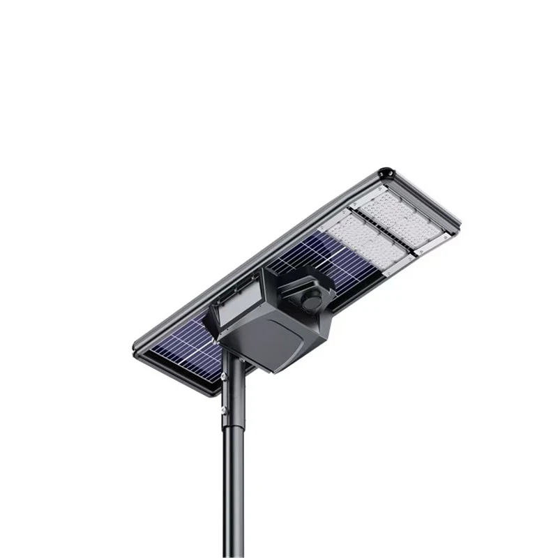 Waterproof Landscape Camera Integrated Engineering 6M Solar Street Lamp 150W 400W