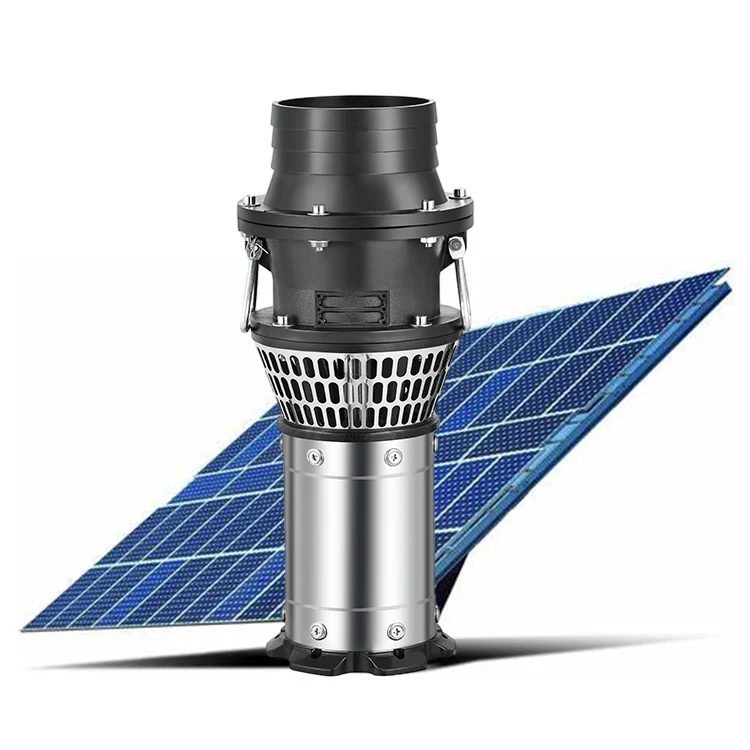 Bomba Sumergible 6 Inch 3000W 4Hp Portable High Power Agriculture Ac Dc Solar Submersible Shallow Well Water Pump